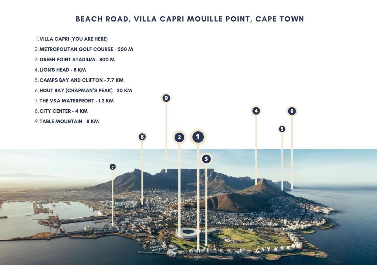 Villa Capri Kaapstad Buitenkant foto